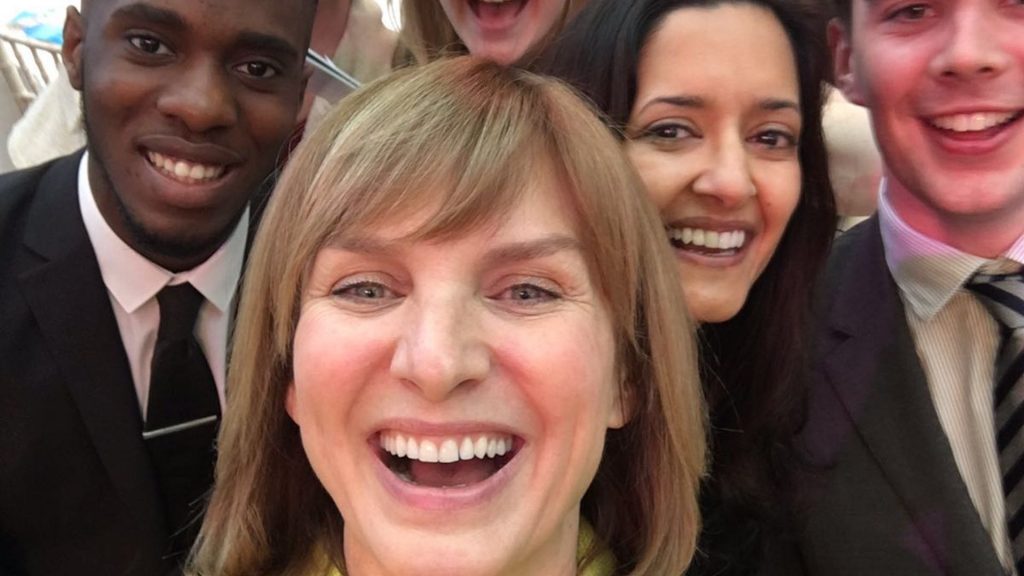 Undergraduate of the Year Award with Fiona Bruce